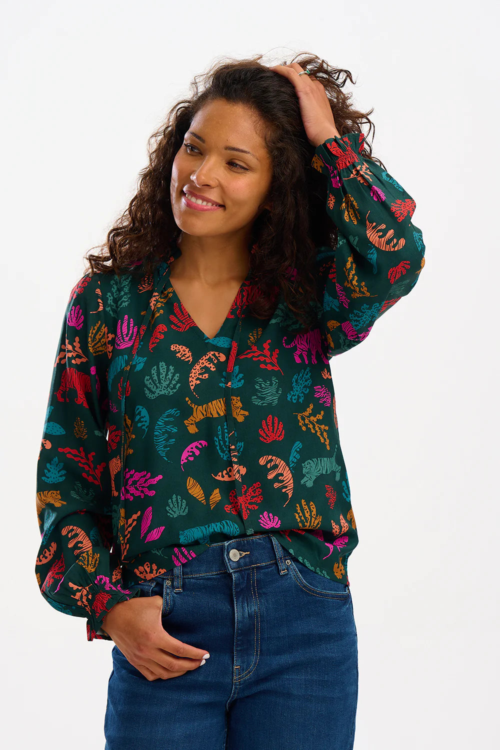 Candice Frill Blouse