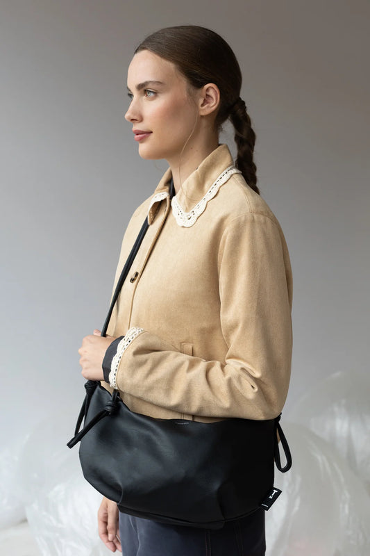 Berber Cross Body Bag - Black