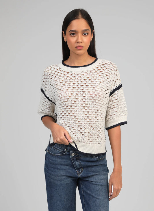 Valmie Knit - Ecru