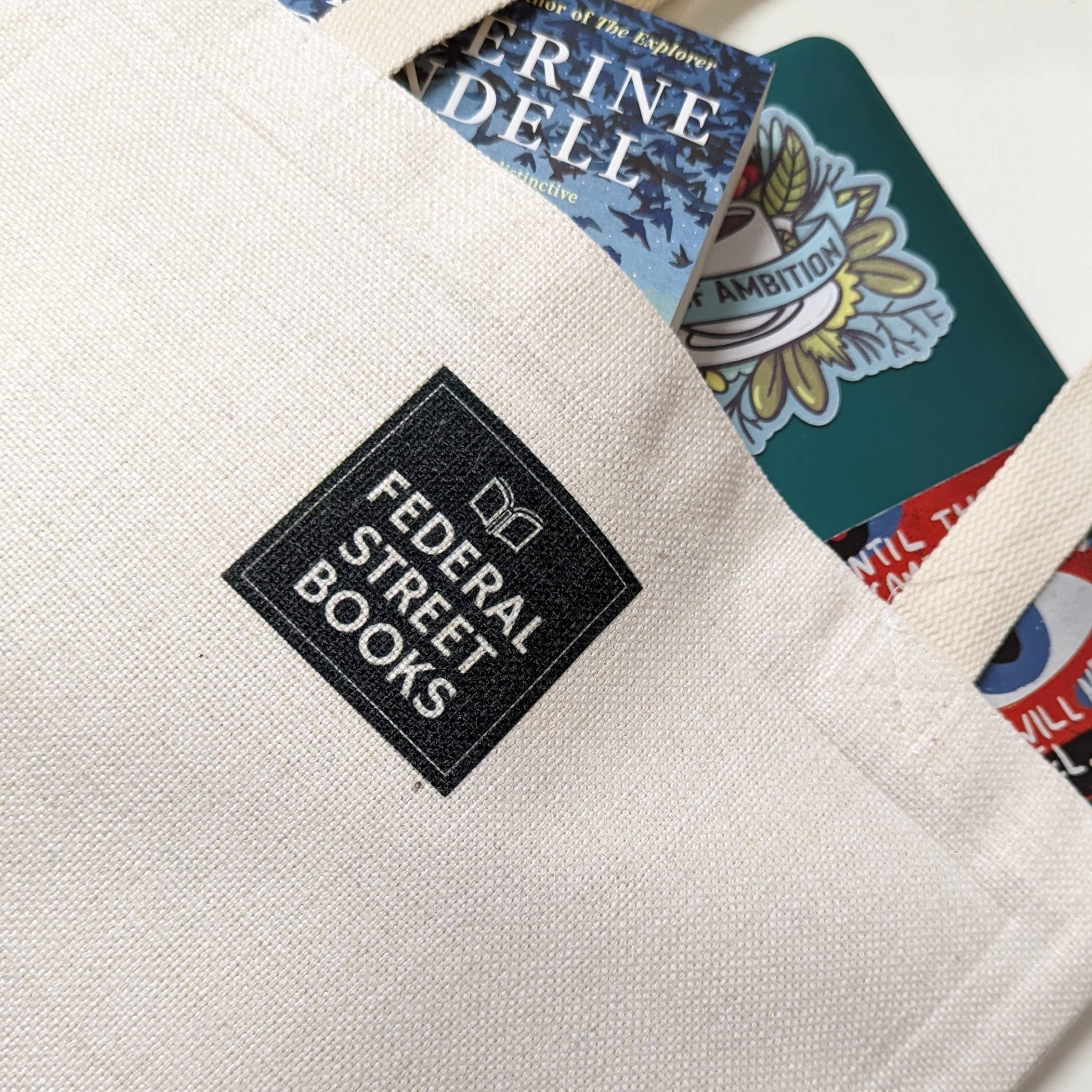 Empowering 'Happy Than Dignified' Large Tote Bag
