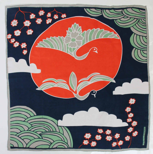Agami Marine Silk Scarf