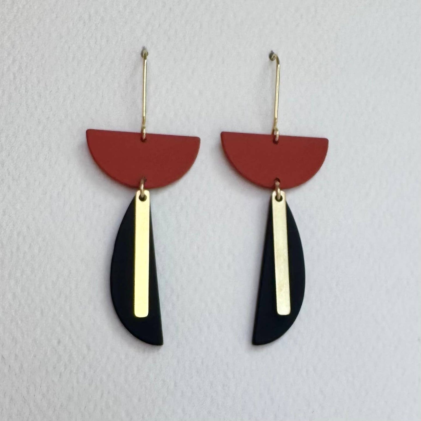 Bauhaus Collection | Curve Earrings | BH005