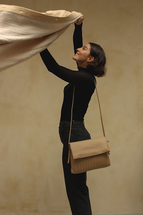 Monk & Anna Kitaro Shoulder Bag - Birch