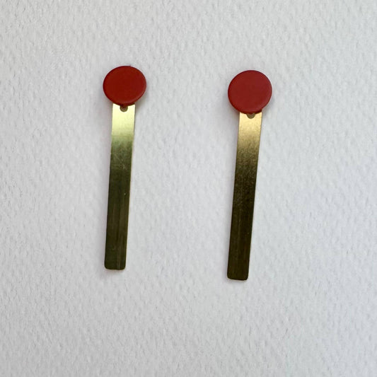 Bauhaus Collection | Line Earrings | BH016