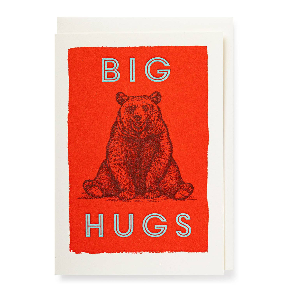 Big Hugs | Single Notelet Card