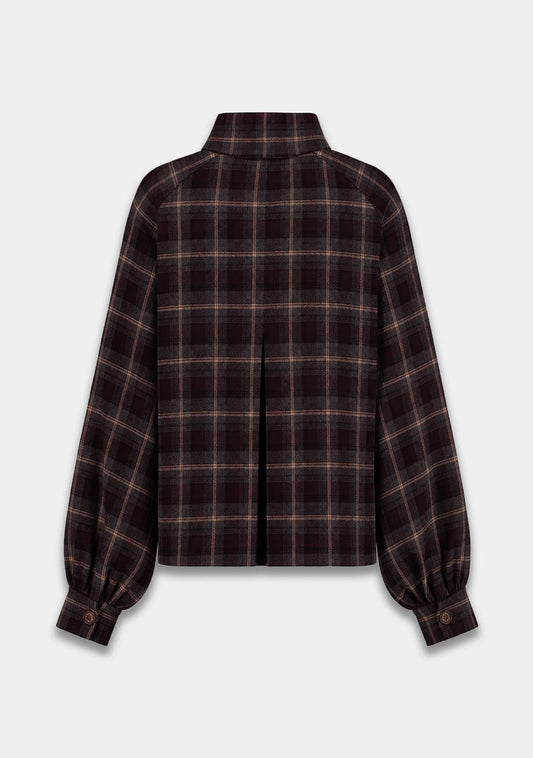 Rylee Jacket - Tipsy Red Check