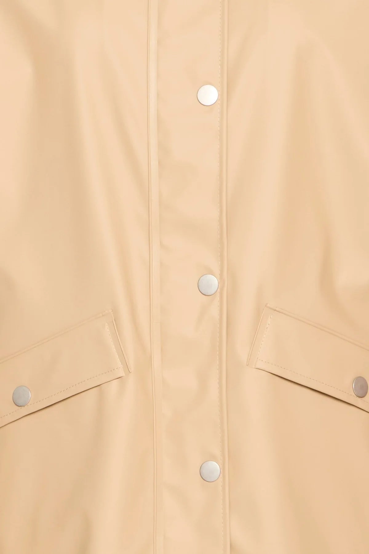 IhTazi Hooded Raincoat - Travertine