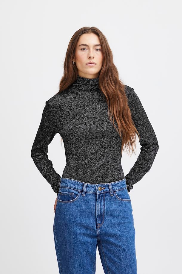 IHToronto Knitted Metallic Pullover