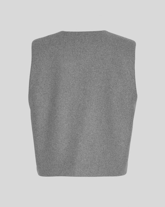 MSCHRikkelisa Waistcoat -Grey
