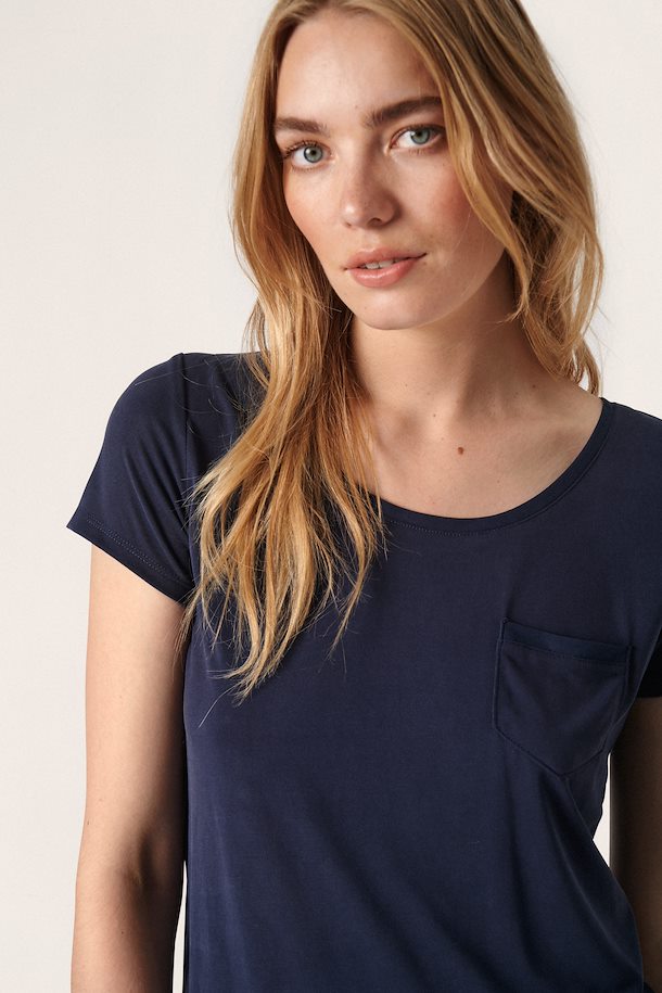 SL Columbine Tee - Navy