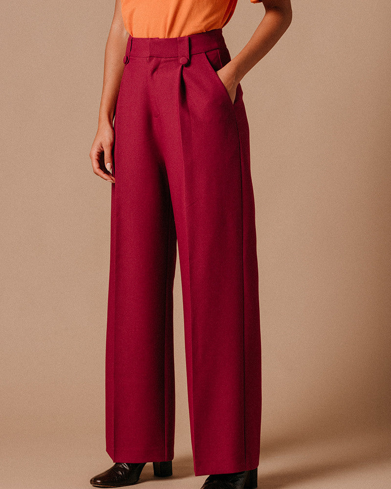 Latin Trousers. Pivoine