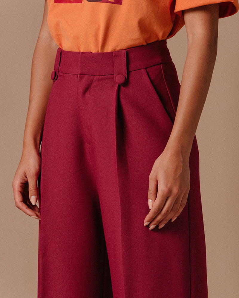 Latin Trousers. Pivoine