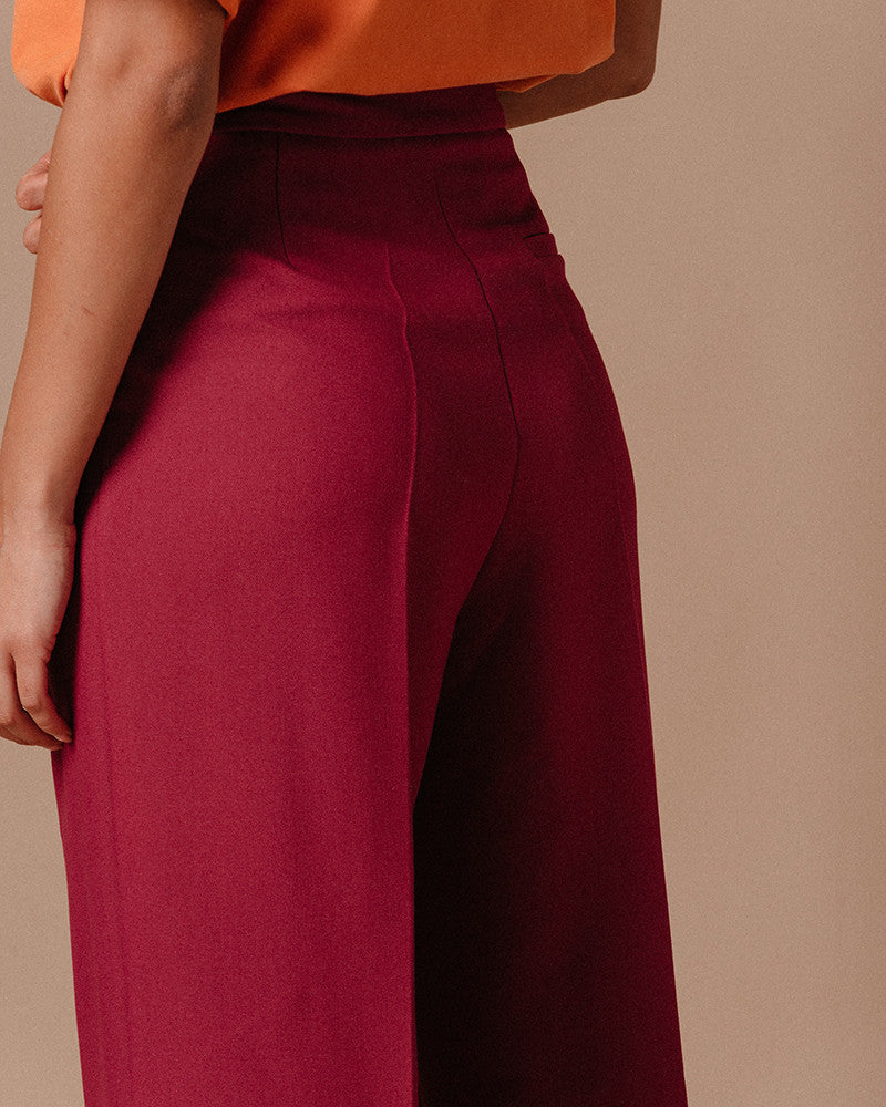 Latin Trousers. Pivoine