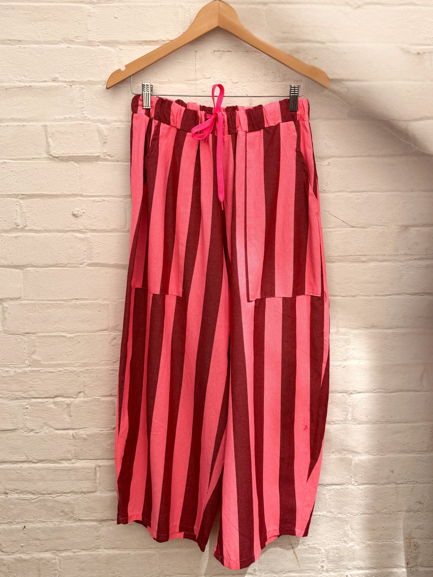 Pink Stripe Trousers - 2967