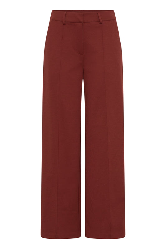 IHKate Sus Office Wide Pant - Madder Brown