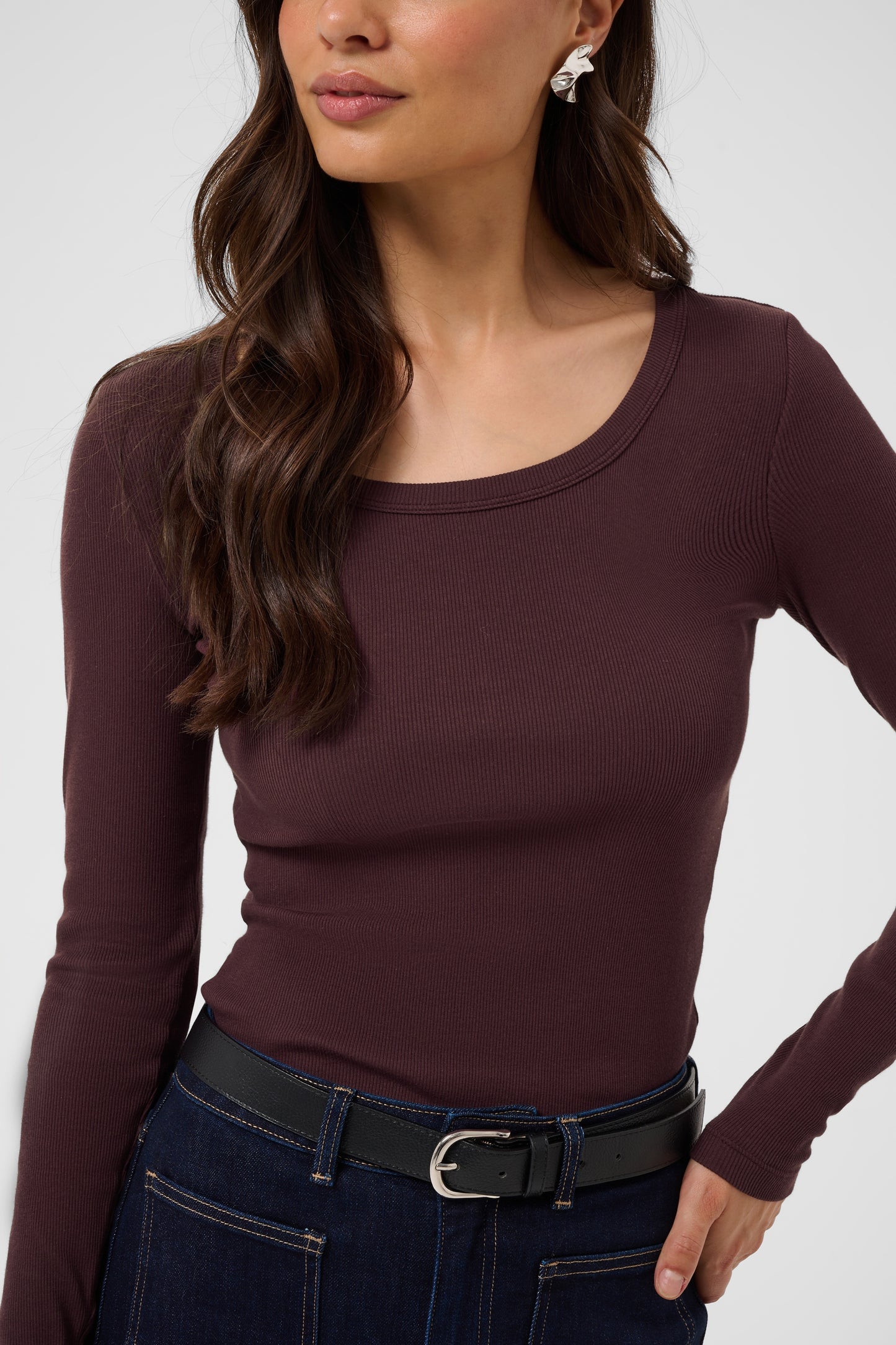KAcarna Long Sleeve T-shirt -191619 - fudge