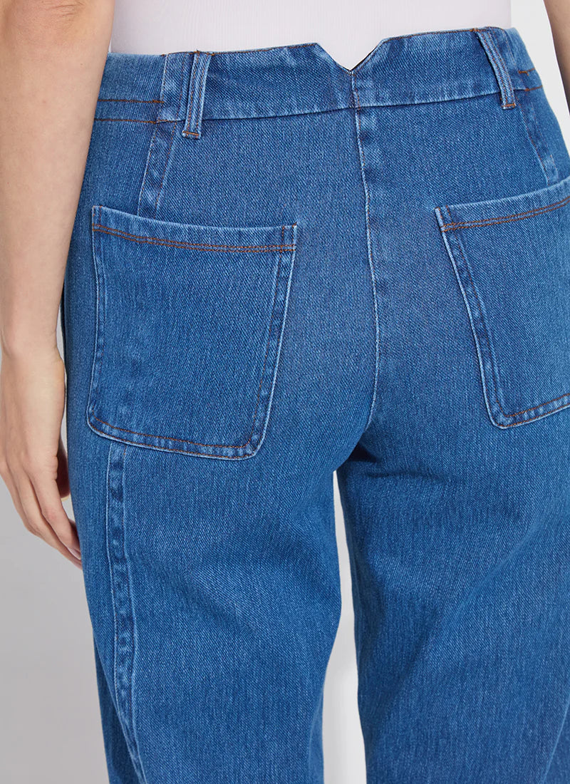 Winslet Cuffed Barrel Crop Jeans 10-3627-M9