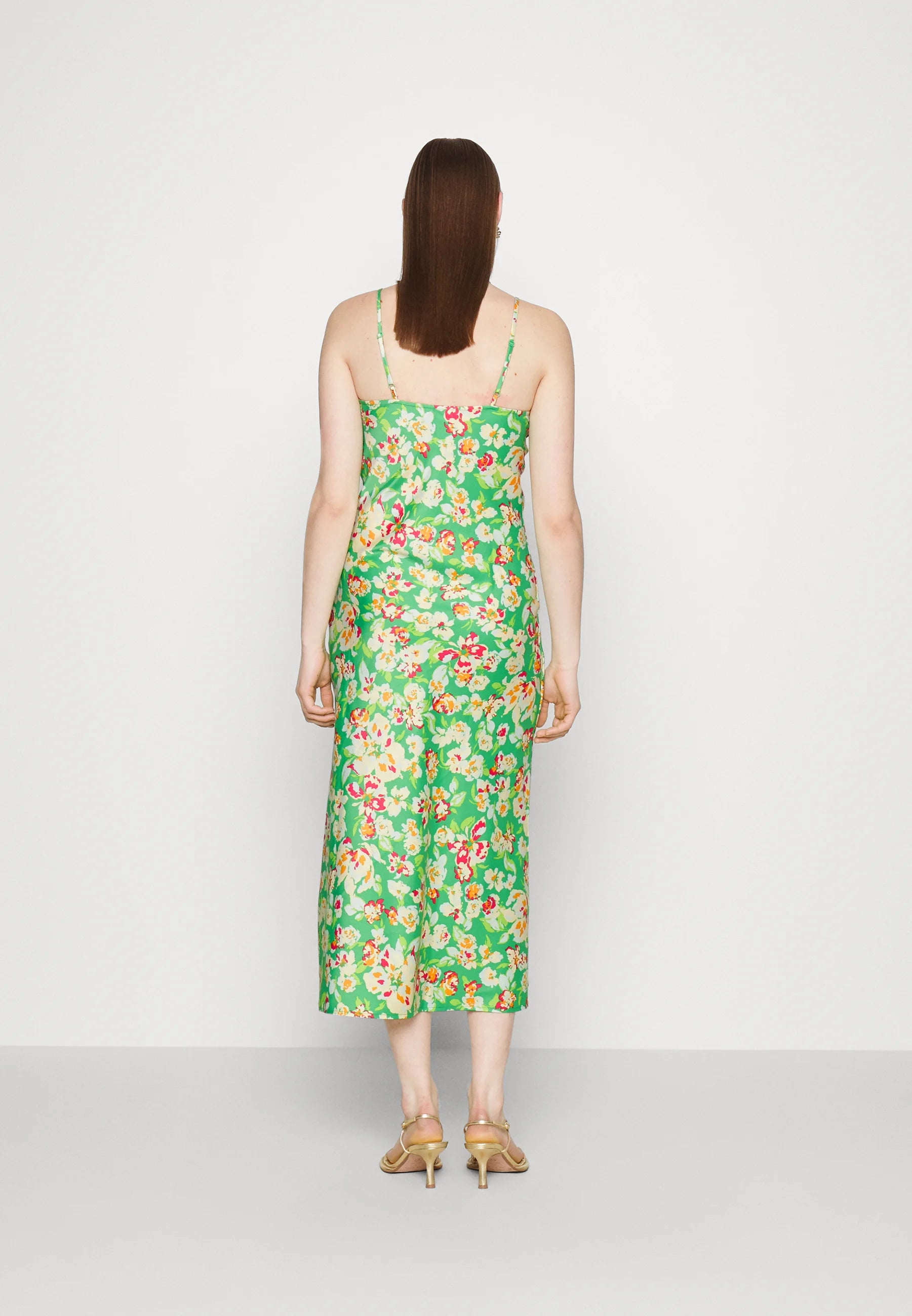 Yasuria Strap Midi Dress