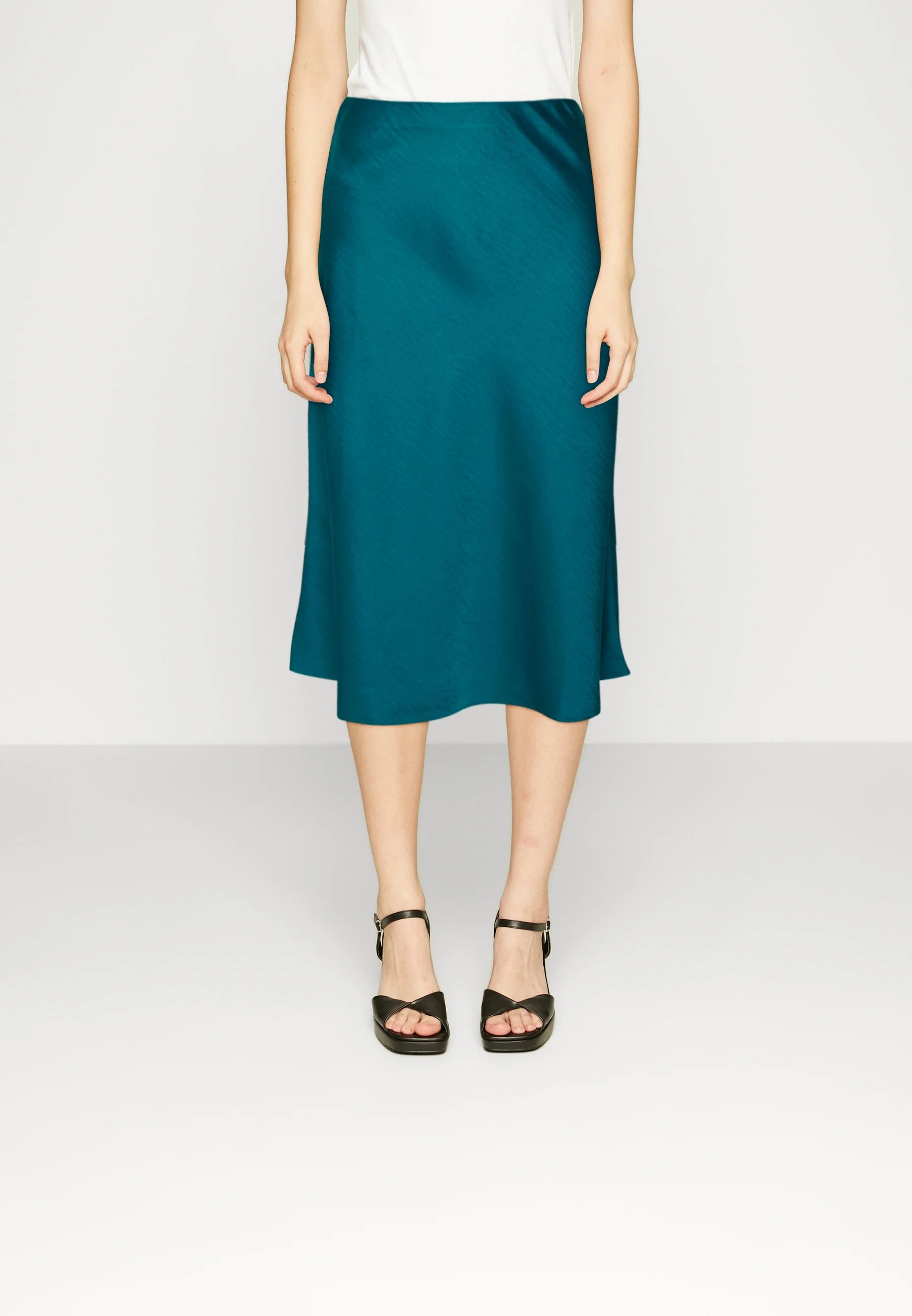 YasPastella Midi Skirt - Deep Lake