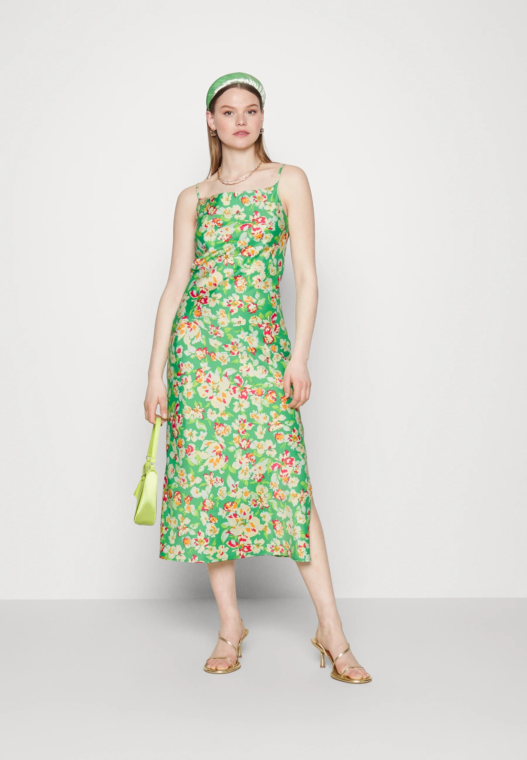 Yasuria Strap Midi Dress