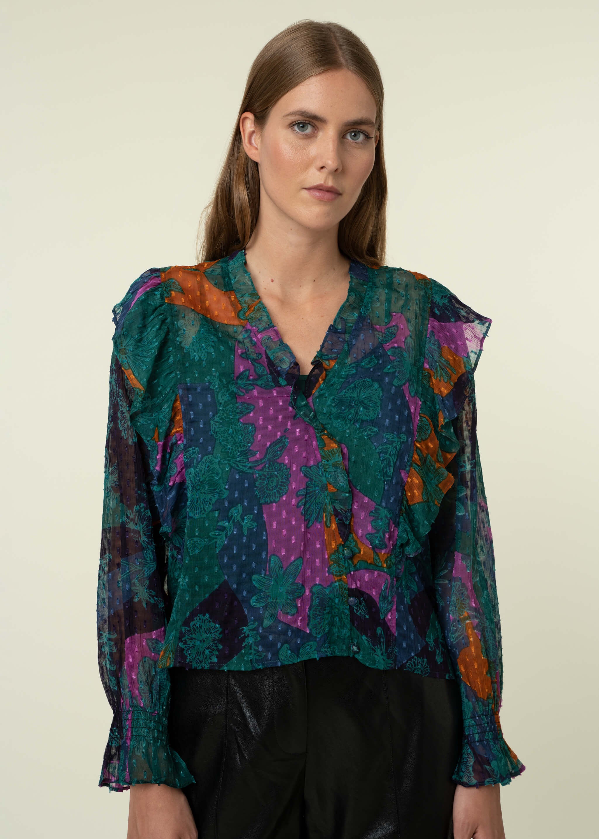 Camouflower Janet Blouse