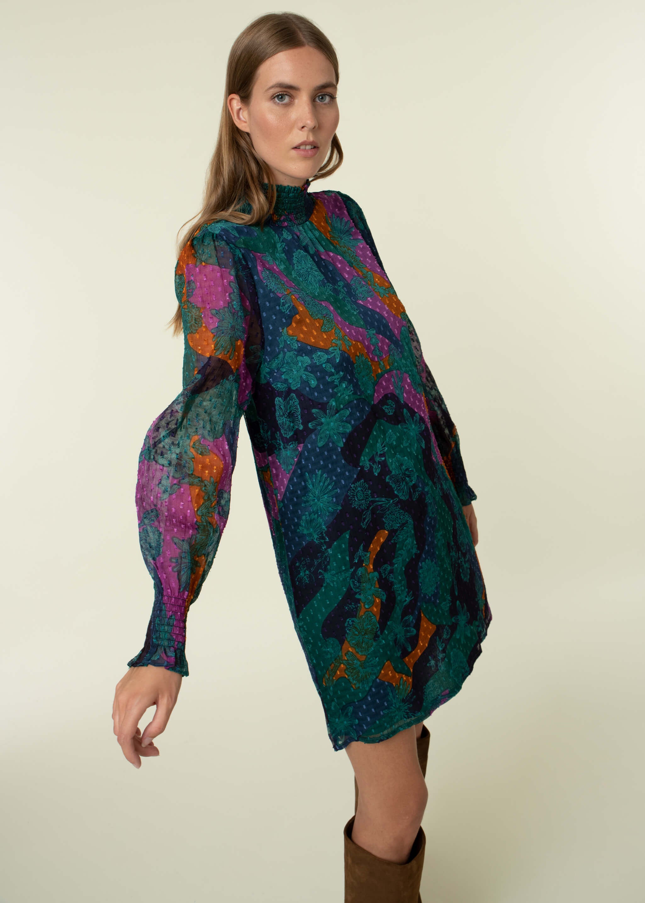 Camouflower Ilda Dress