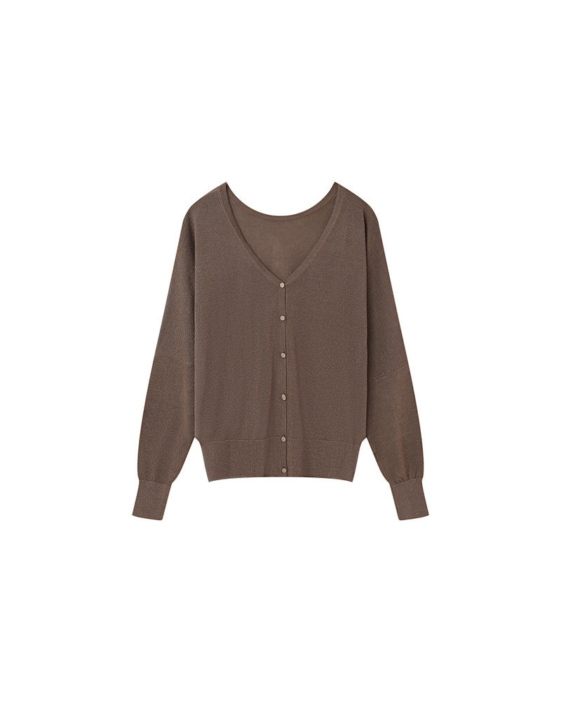Gabon Cardigan - Kaki