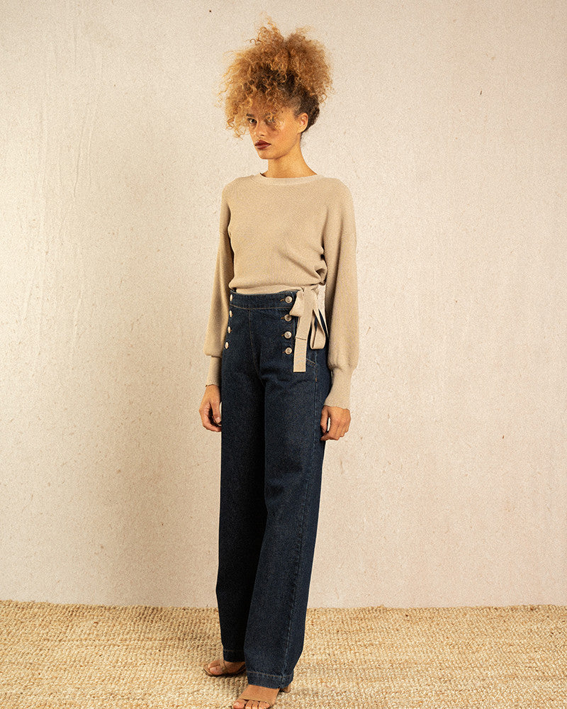 60 Straight Jeans - Marine blue