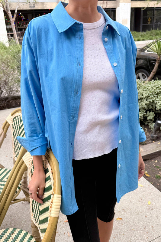 Owen Shirt - Lake Blue