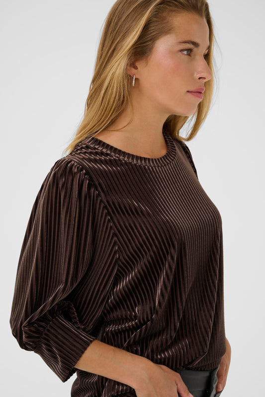 KACaca Blouse - Black Coffee