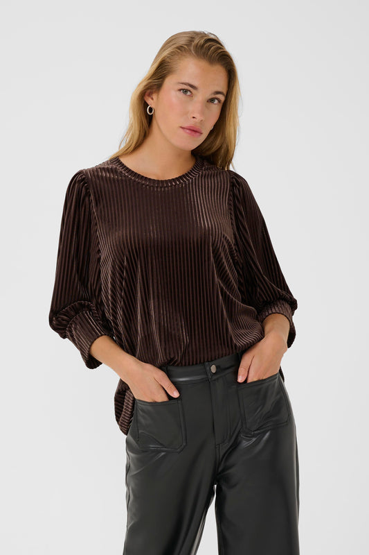KACaca Blouse - Black Coffee