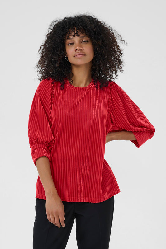 KACaca Blouse - Haute Red