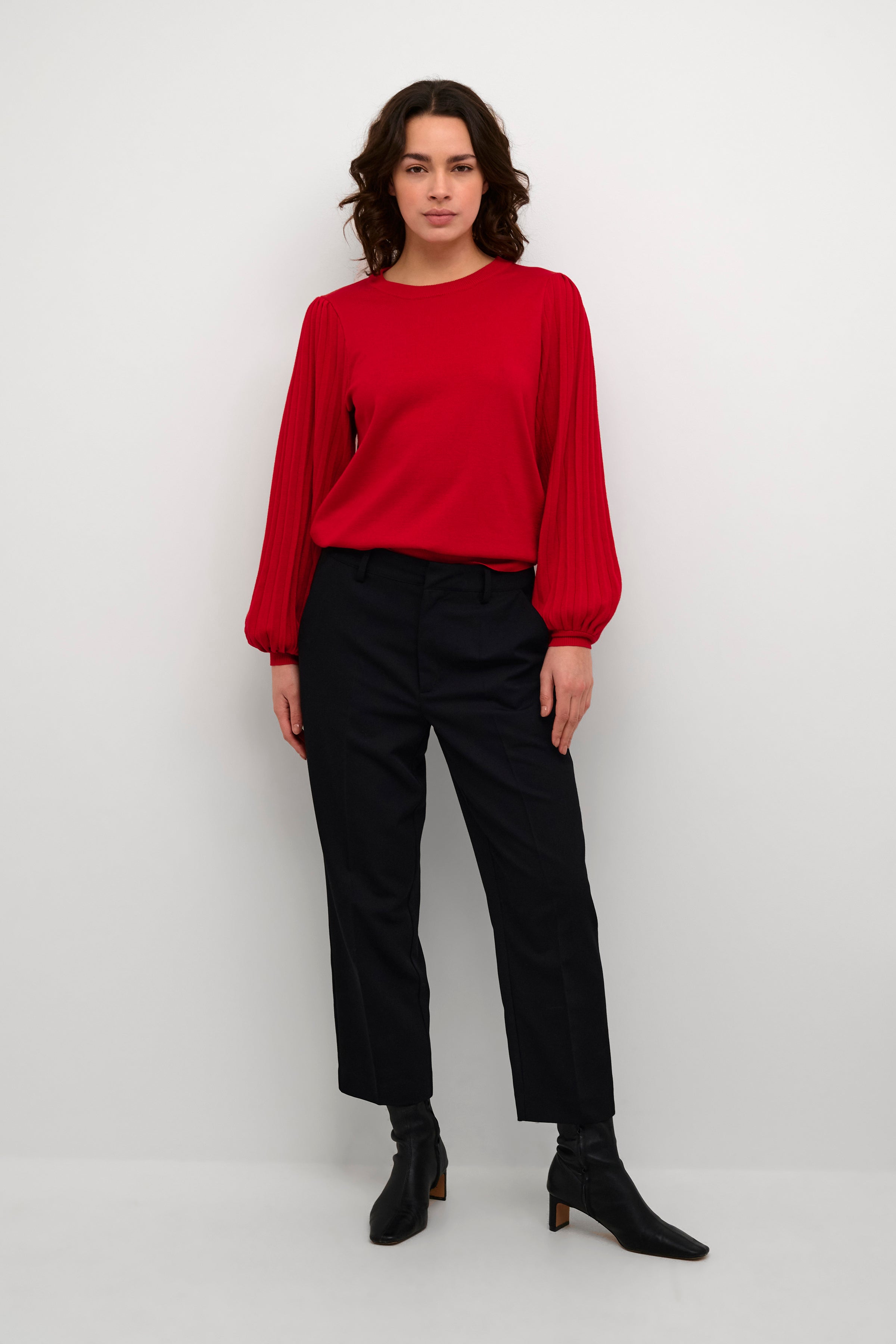 KAlone Knit Pullover - Haute Red