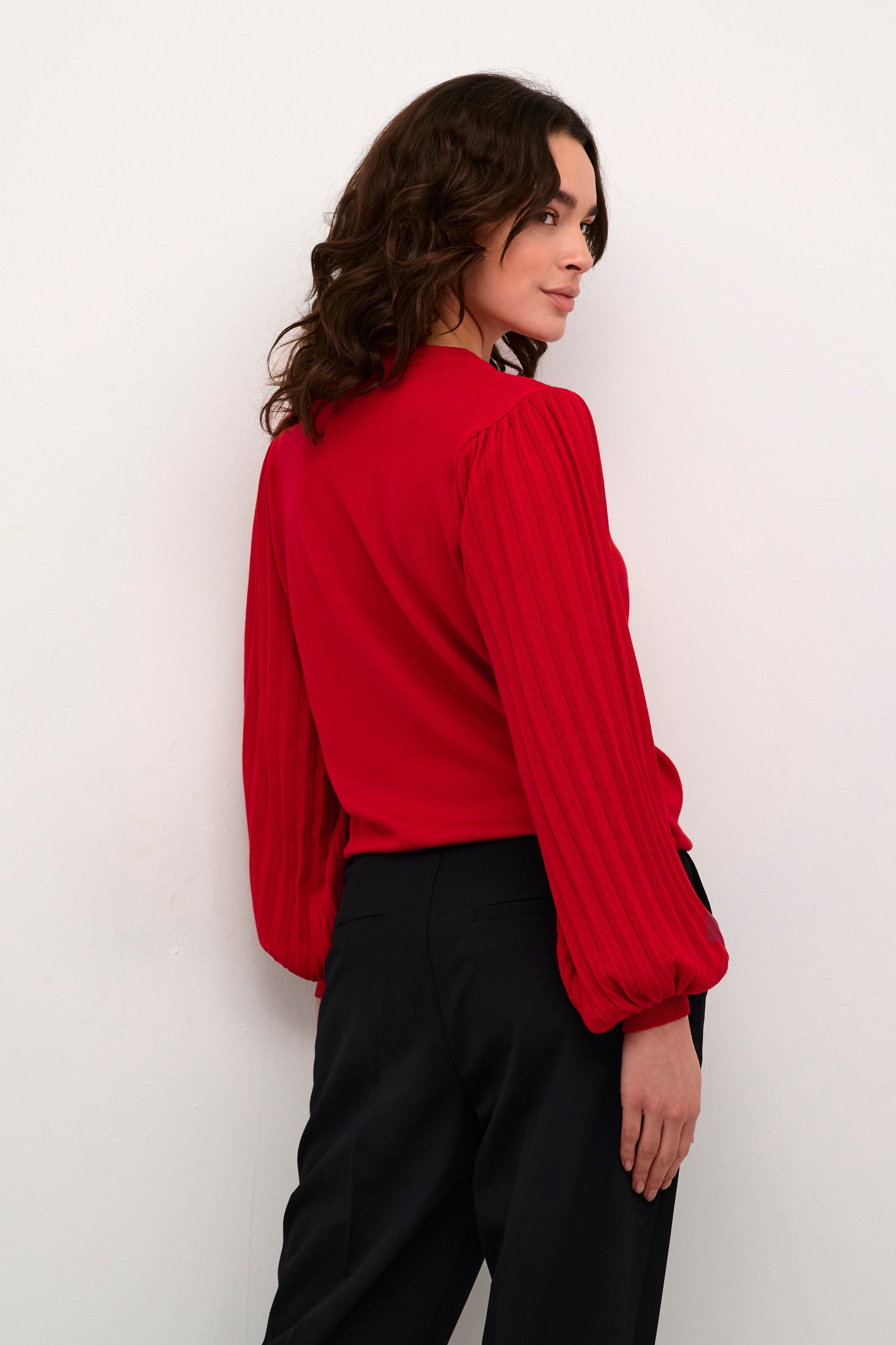 KAlone Knit Pullover - Haute Red