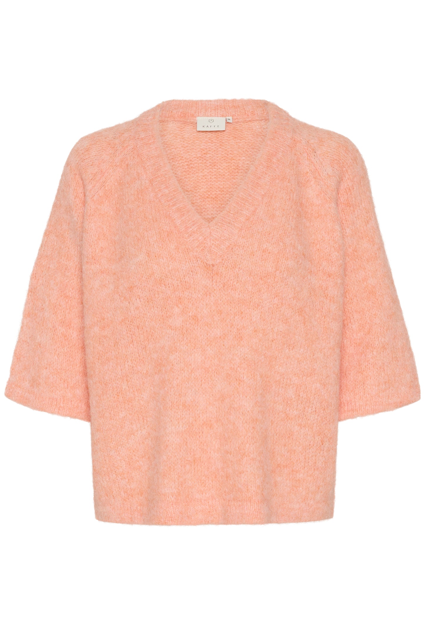 KaEmilie V-Neck Pullover - Peach Nectar