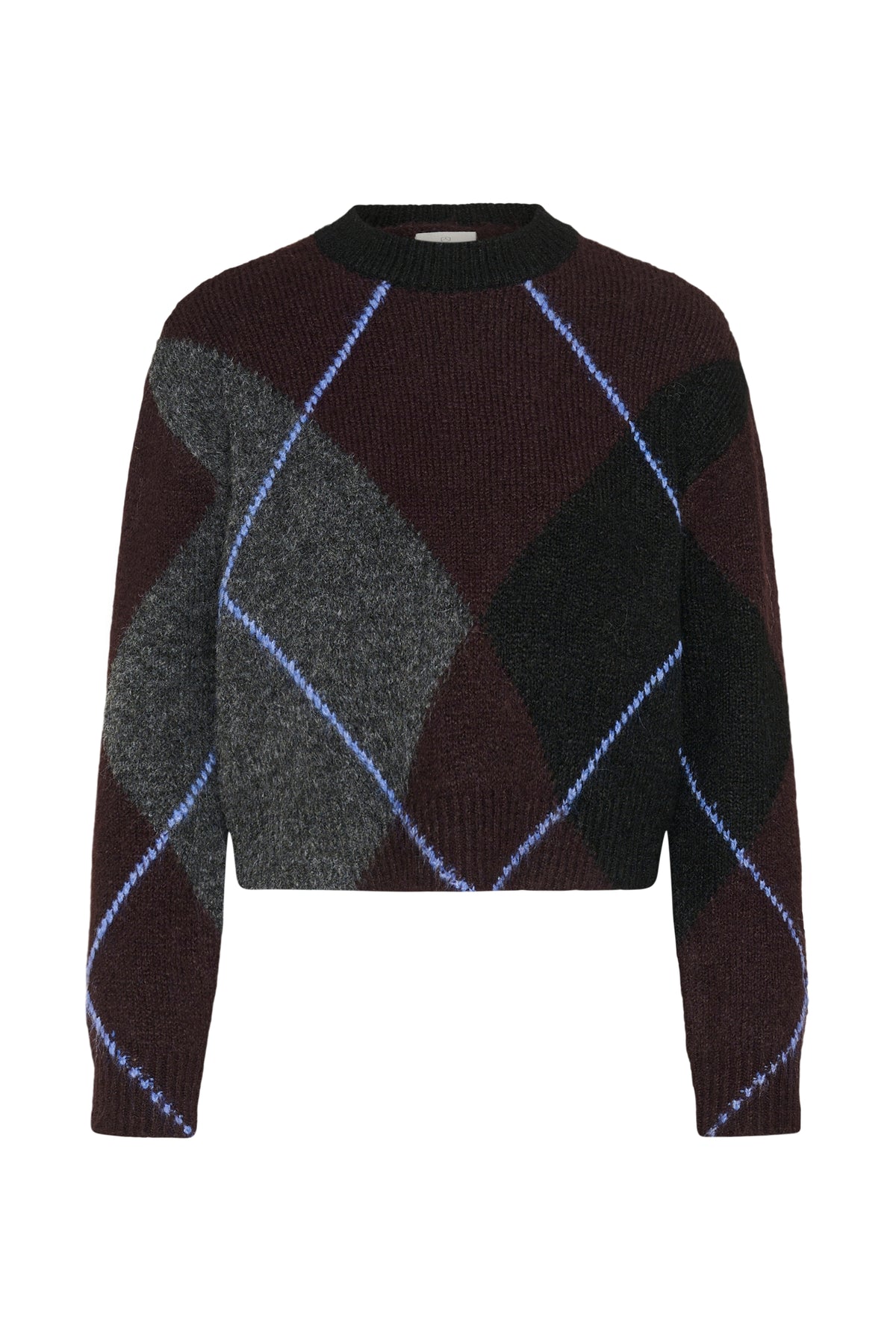 KAgrith Knit Pullover - Dark Grey Melange