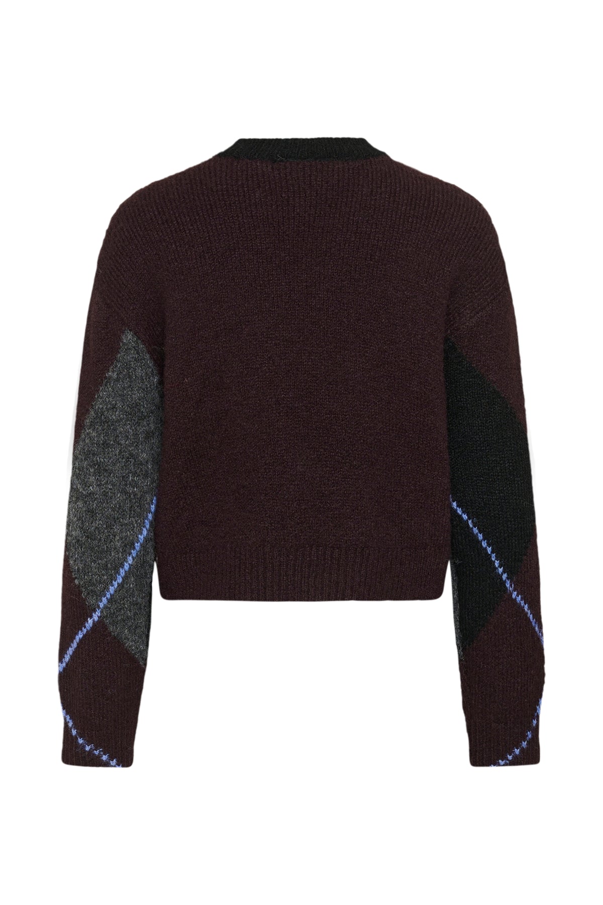 KAgrith Knit Pullover - Dark Grey Melange