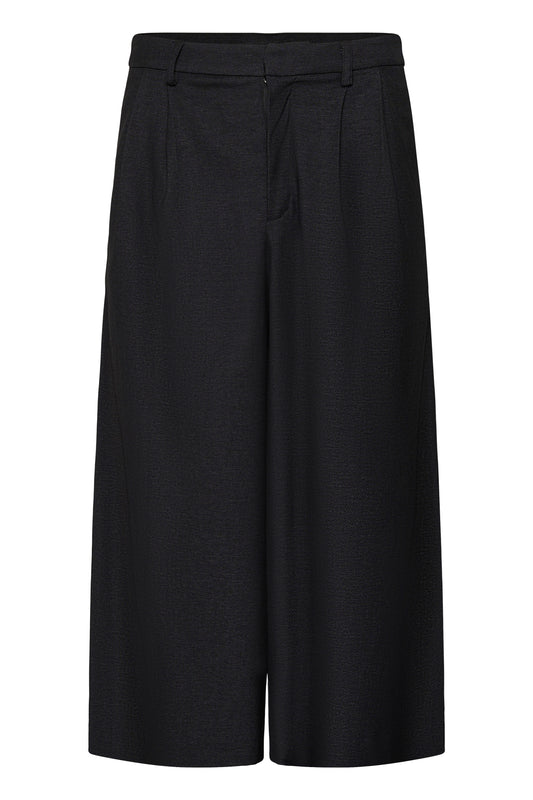 KAgabby Culotte Pants - Dark Grey Melange