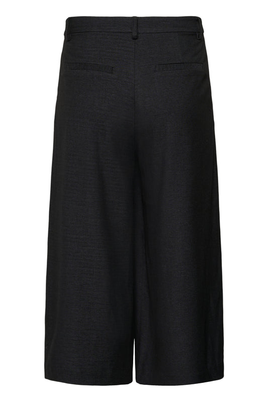 KAgabby Culotte Pants - Dark Grey Melange