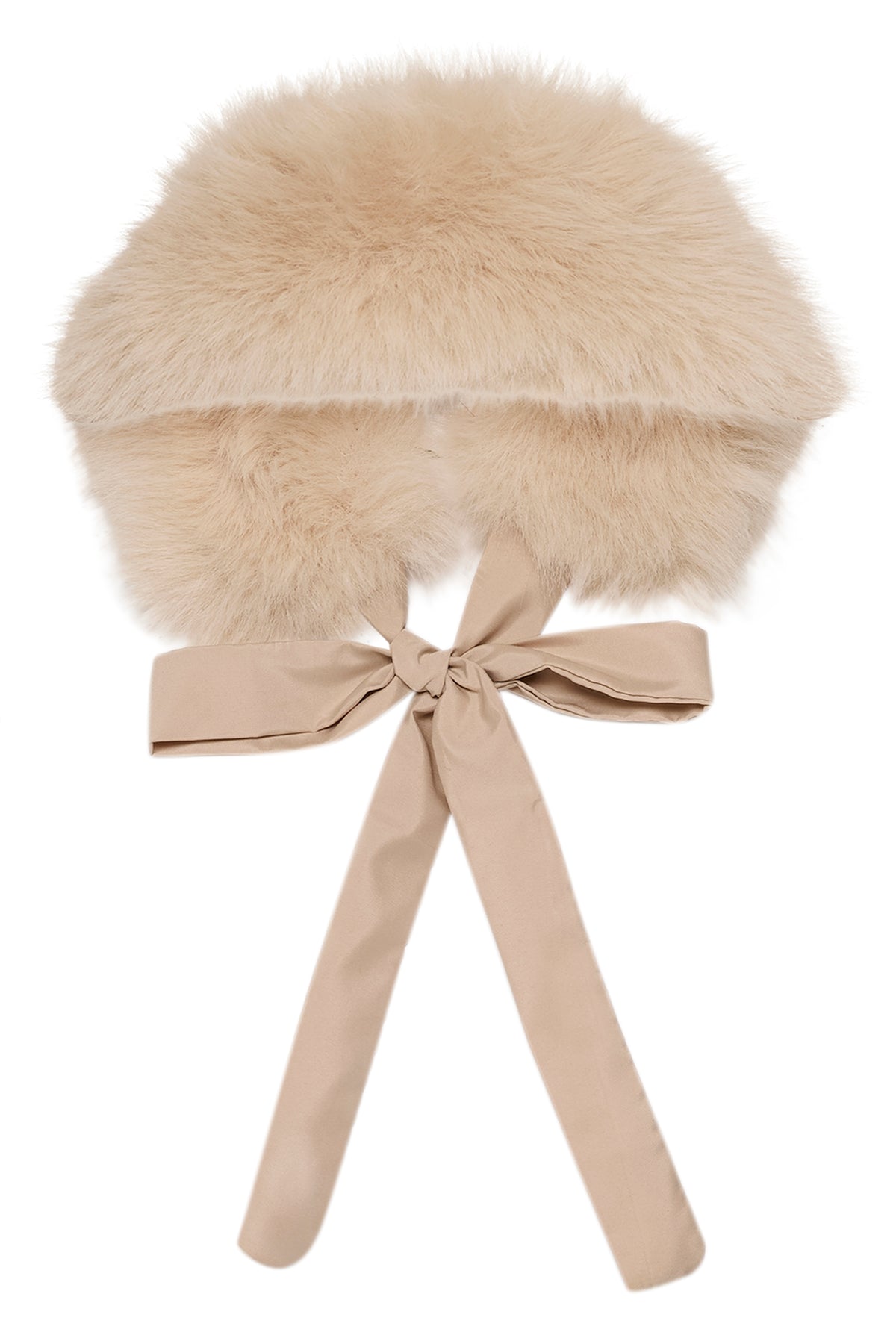 KAdelores Faux Fur Collar - Feather Gray