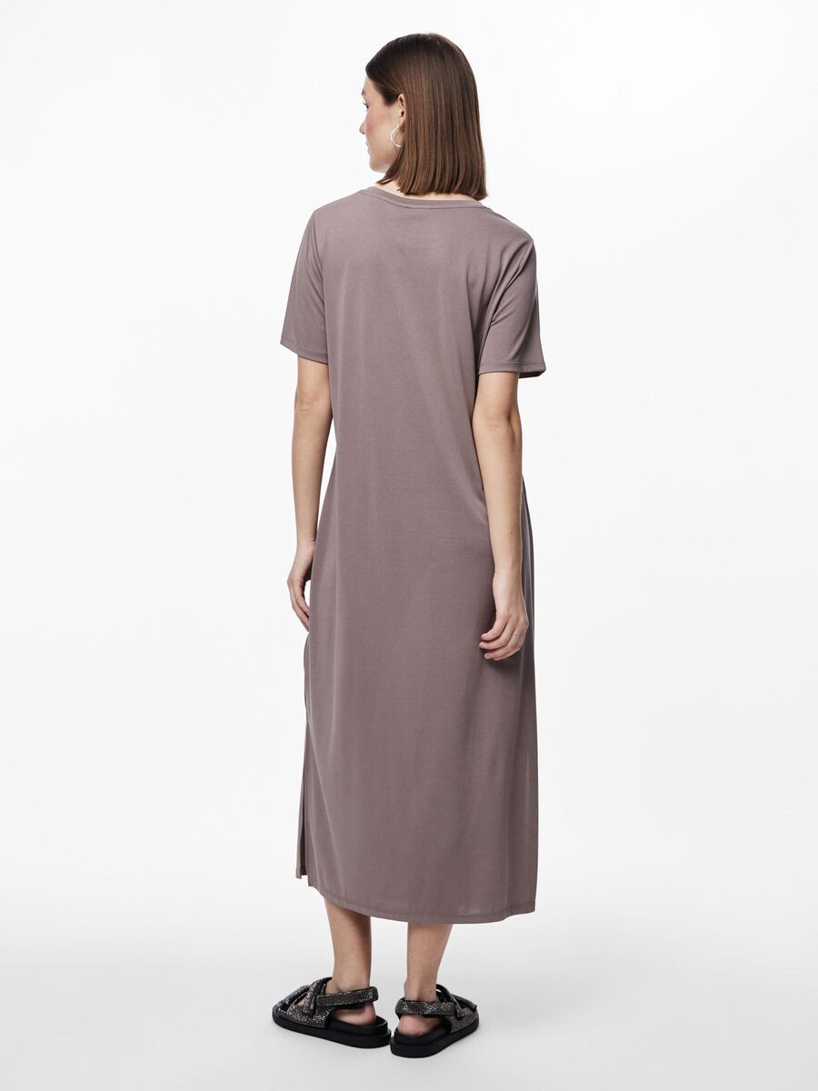 PCAnora Midi Dress - Coca Mocha