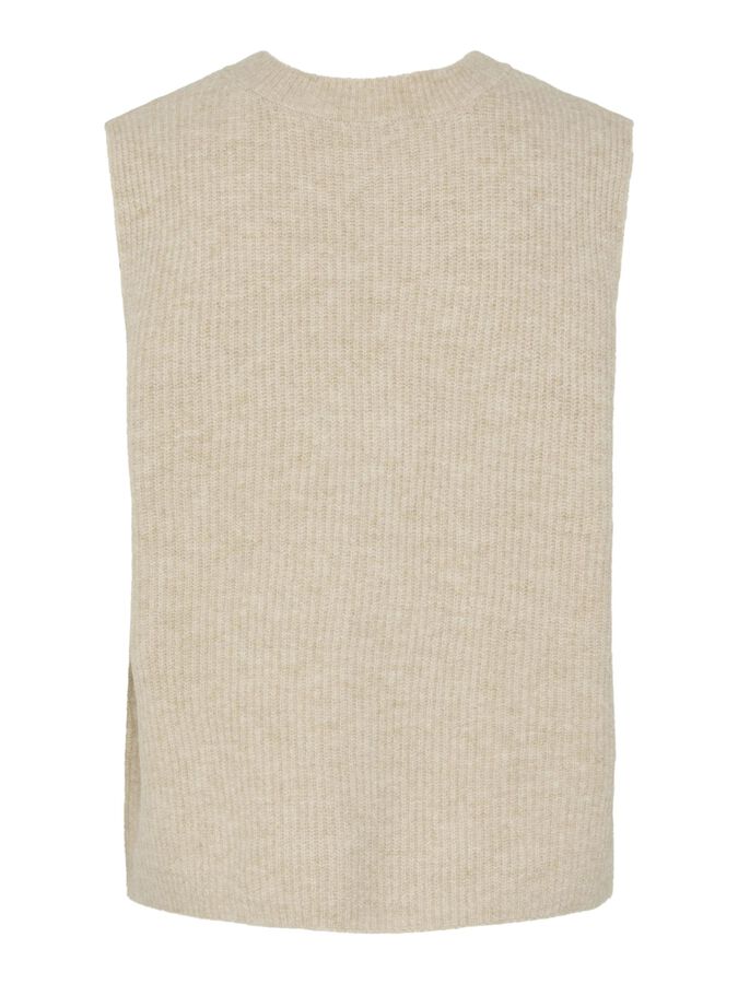 PCSilly Reversible Tie Vest- Cream