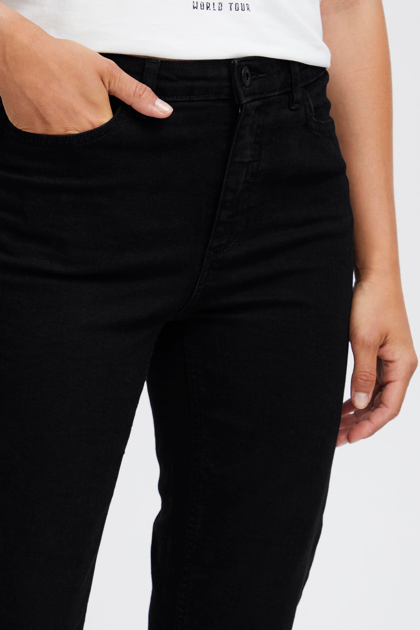IHTwiggy Raven Jeans - Black