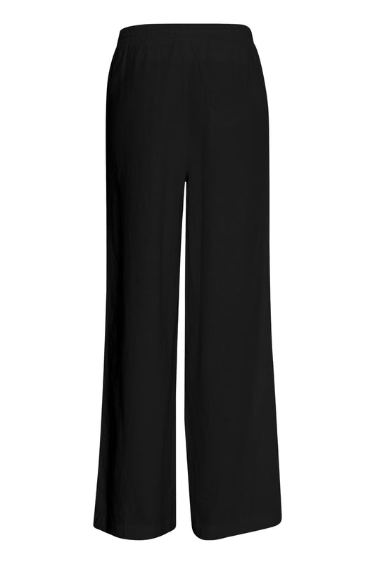 IHLinno Wide Leg Pant - Black