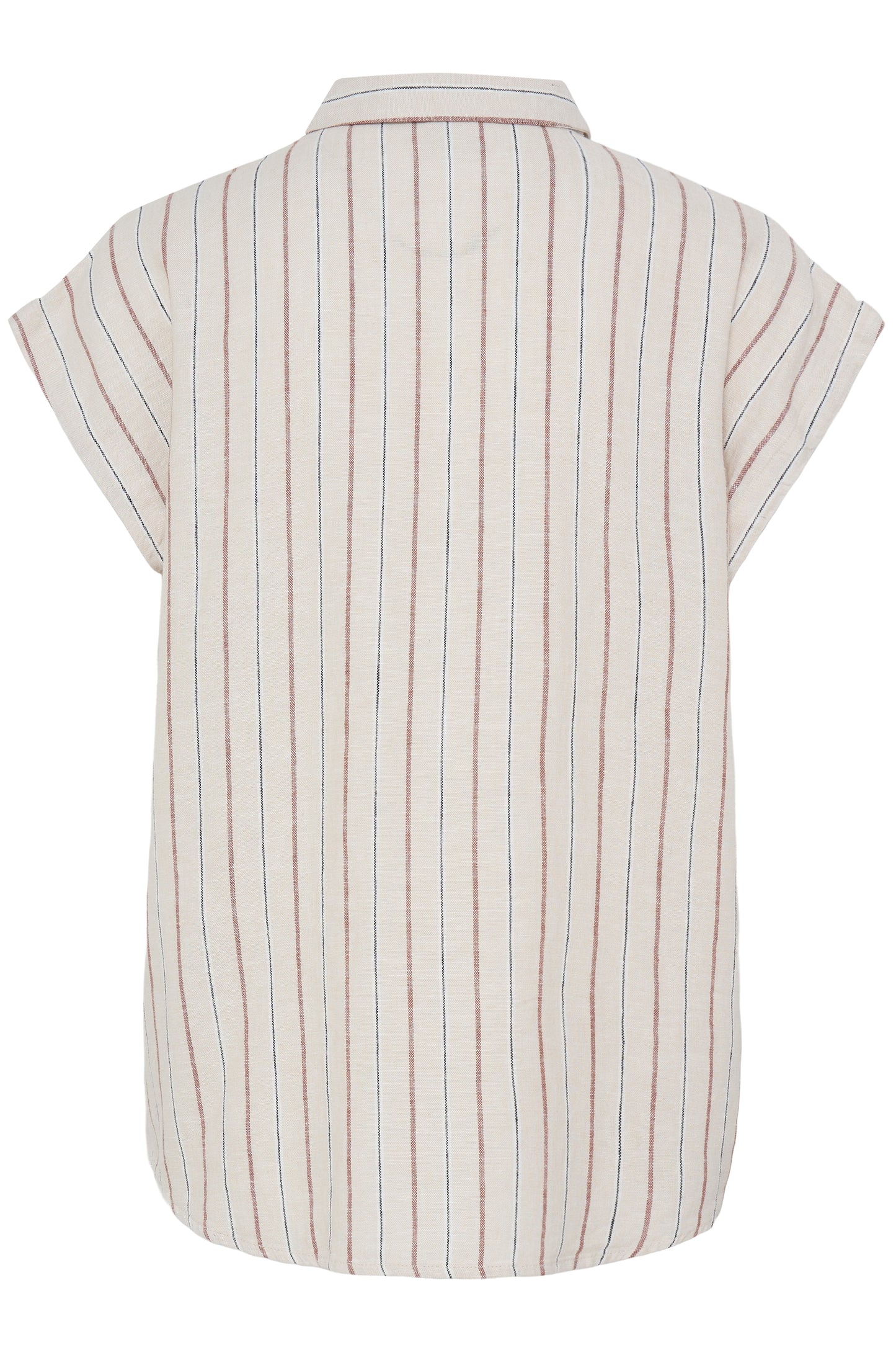 IHLinno long Shirt -  Brown Stripe