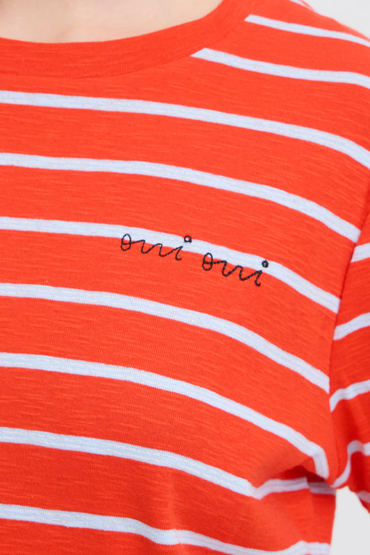 IHNova T-shirt - Red stripe