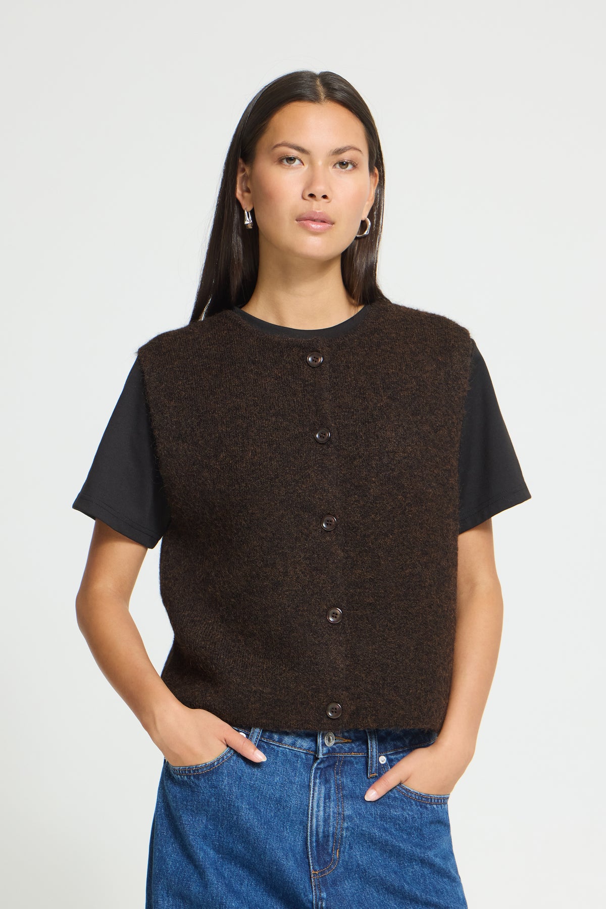 IHPanora Waistcoat - Coffee Bean Melange