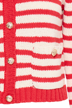 FRBelinda Cardigan - Poinsettia mix