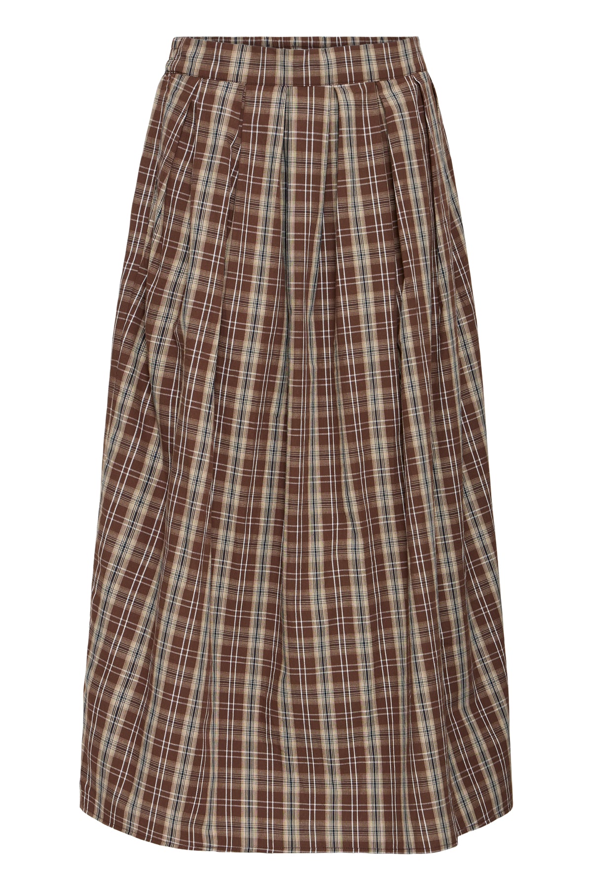 FRelaras Skirt - Hot Fudge Check