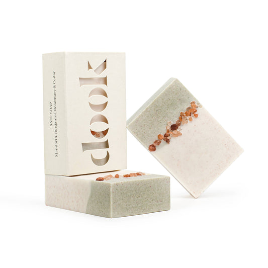Scottish Salt Soap - Mandarin, Bergamot, Rosemary & Cedar